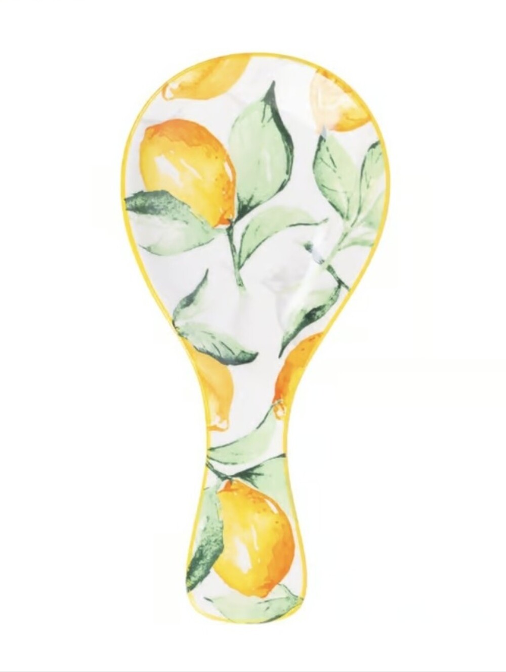 Lemon 🍋 Garden Decor Spoon Rest 10.6in NEW